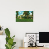 Buiten Uitzicht van het Marshallhuis Poster (Thuiskantoor)