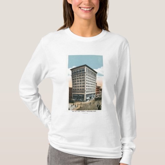 Buiten Uitzicht van het New Park Building T-shirt (Voorkant)