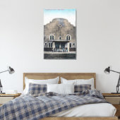 Buiten Uitzicht van het New Ridgeway Theater Canvas Afdruk (Insitu (Slaapkamer))