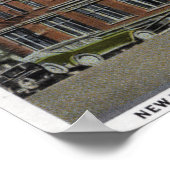 Buiten Uitzicht van het New Wenatchee Hotel Poster (Hoek)