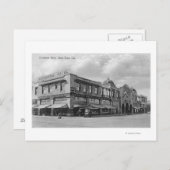 Buiten Uitzicht van het Occidental Hotel Briefkaart (Voorkant / Achterkant)