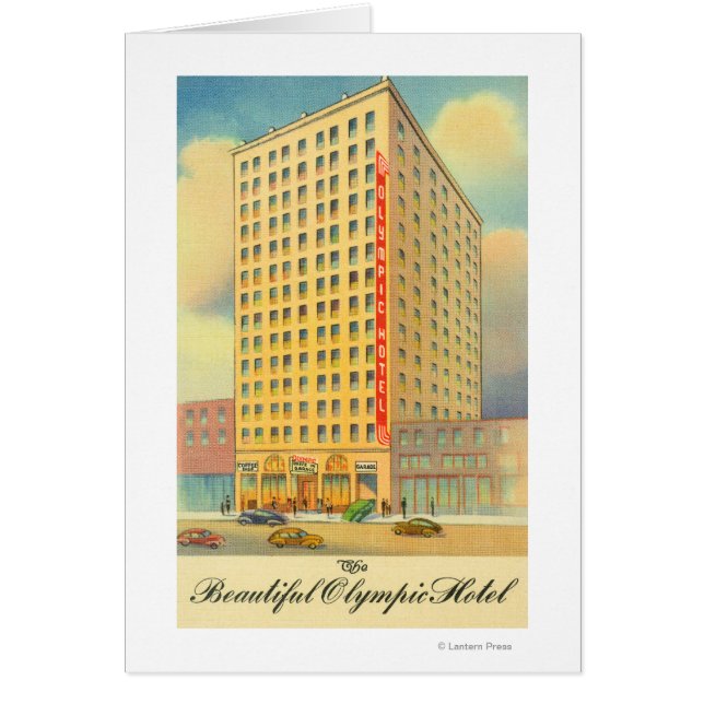 Buiten Uitzicht van het Olympisch Hotel (Voorkant)