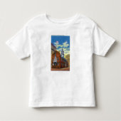 Buiten Uitzicht van het Oude Staatshuis Kinder Shirts (Voorkant)
