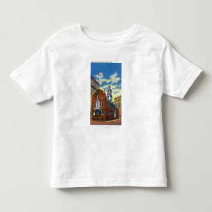 Buiten Uitzicht van het Oude Staatshuis Kinder Shirts