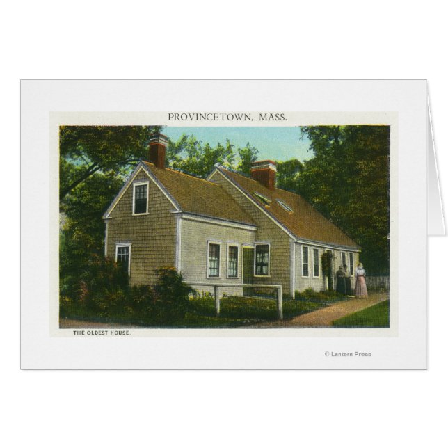 Buiten Uitzicht van het oudste huis in de stad # 2 (Voorkant Horizontaal)