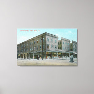 Buiten Uitzicht van het Overton Hotel # 2 Canvas Afdruk