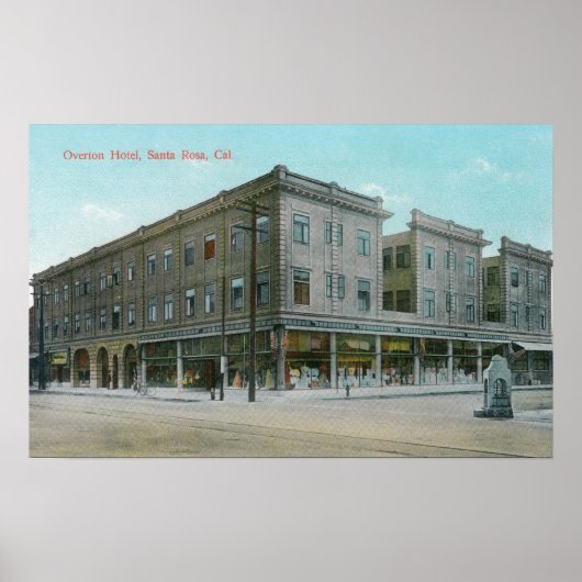 Buiten Uitzicht van het Overton Hotel # 2 Poster (Voorkant)