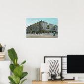 Buiten Uitzicht van het Overton Hotel # 2 Poster (Thuiskantoor)