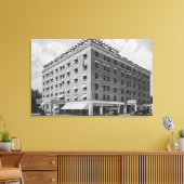 Buiten Uitzicht van het Owyhee HotelBoise, ID Canvas Afdruk (Insitu (Woonkamer))