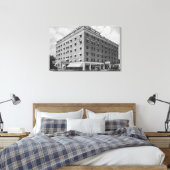 Buiten Uitzicht van het Owyhee HotelBoise, ID Canvas Afdruk (Insitu (Slaapkamer))