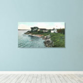 Buiten Uitzicht van het parelhuis Canvas Afdruk (Insitu (Houten vloer))