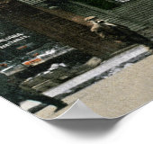 Buiten Uitzicht van het Paul Revere House # 4 Poster (Hoek)