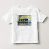 Buiten Uitzicht van het Paul Revere House Kinder Shirts (Voorkant)