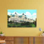Buiten Uitzicht van het Pleasant Hotel Canvas Afdruk (Insitu (Woonkamer))