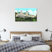 Buiten Uitzicht van het Pleasant Hotel Canvas Afdruk (Insitu (Slaapkamer))