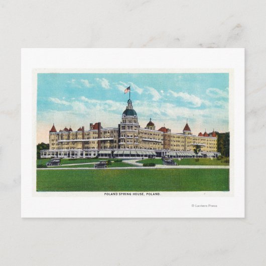 Buiten Uitzicht van het Poolse Lenthuis 2 Briefkaart (Voorkant)