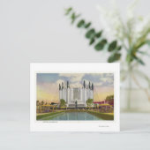 Buiten Uitzicht van het reisgebouw Briefkaart (Staand voorkant)