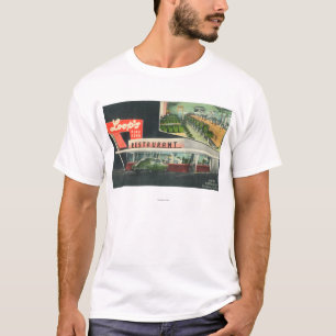 Buiten Uitzicht van het restaurant van Loop Ventur T-shirt