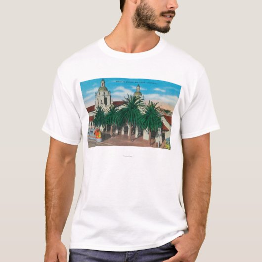 Buiten Uitzicht van het Santa Fe-station T-shirt (Voorkant)