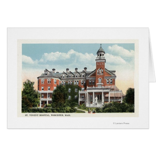 Buiten Uitzicht van het St. Vincent-ziekenhuis (Voorkant Horizontaal)