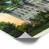 Buiten Uitzicht van het Staatsgebouw nr. 2 Poster (Hoek)