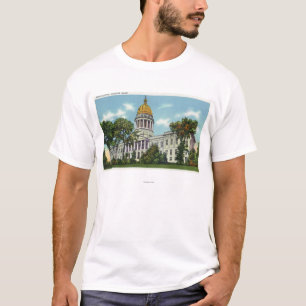Buiten Uitzicht van het Staatsgebouw nr. 2 T-shirt