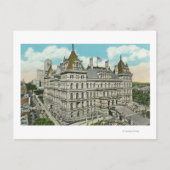 Buiten Uitzicht van het staatskapitaal en de Kanto Briefkaart (Voorkant)