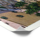 Buiten Uitzicht van het staatskapitaal Poster (Hoek)