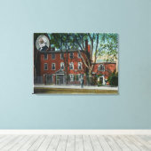 Buiten Uitzicht van het Swett Art Memorial Canvas Afdruk (Insitu (Houten vloer))