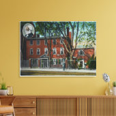 Buiten Uitzicht van het Swett Art Memorial Canvas Afdruk (Insitu (Woonkamer))