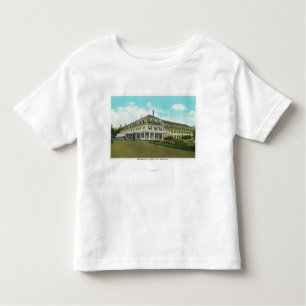 Buiten Uitzicht van het Twin Mt House Kinder Shirts