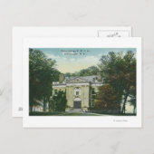 Buiten Uitzicht van het Uniecollege YMCA Briefkaart (Voorkant / Achterkant)