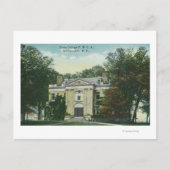 Buiten Uitzicht van het Uniecollege YMCA Briefkaart (Voorkant)