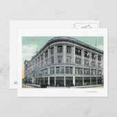 Buiten Uitzicht van het Witte Huis Briefkaart (Voorkant / Achterkant)