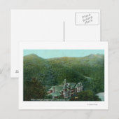 Buiten Uitzicht van het Witter Springs Hotel Briefkaart (Voorkant / Achterkant)