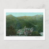 Buiten Uitzicht van het Witter Springs Hotel Briefkaart (Voorkant)