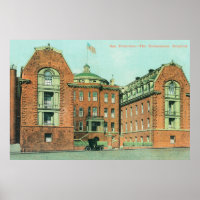 Buiten Uitzicht van het ziekenhuis Hahnemann