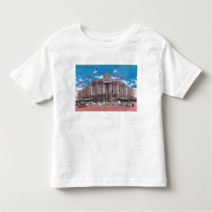 Buiten Uitzicht van het Zuidstation Kinder Shirts