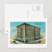 Buiten Uitzicht van Hotel Clark Briefkaart (Voorkant / Achterkant)