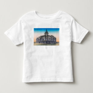 Buiten Uitzicht van Hughes HotelFresno, CA Kinder Shirts