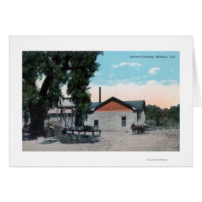 Buiten Uitzicht van Jacinto CreameryWillows, CA (Voorkant Horizontaal)