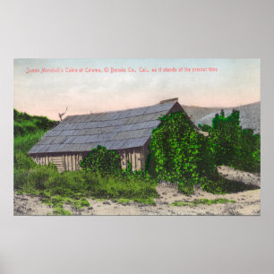 Buiten Uitzicht van James Marshall Cabin Poster