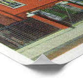 Buiten Uitzicht van Longmans huis 2 Poster (Hoek)