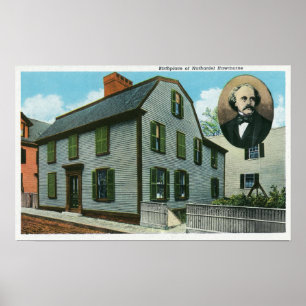 Buiten Uitzicht van Nathaniel Hawthorne's Poster