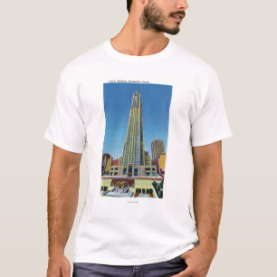 Buiten Uitzicht van RCA Bldg, Rockefeller Center T-shirt