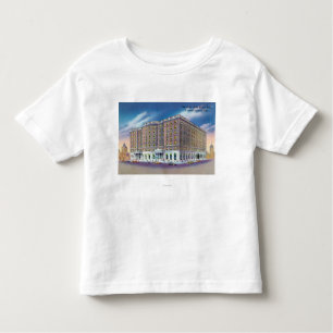 Buiten Uitzicht van Sheraton Hotel in Copley Kinder Shirts