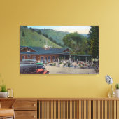 Buiten Uitzicht van Sutparich Resort Main Bldg Canvas Afdruk (Insitu (Woonkamer))