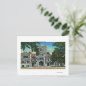 Buiten Uitzicht van Taylor Hall, Vassar College Briefkaart (Staand voorkant)