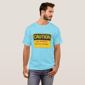 Buiten uw Comfort Zone Humor Uni-sex T-Shirt (Voorkant volledig)