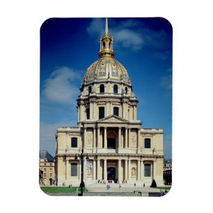 Buiten van de kerk, begonnen in 1676 (foto) magneet